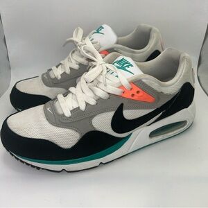 Nike Air Max Correlate Mango Sneakers White Black Green 511417-136 Womens Size 1